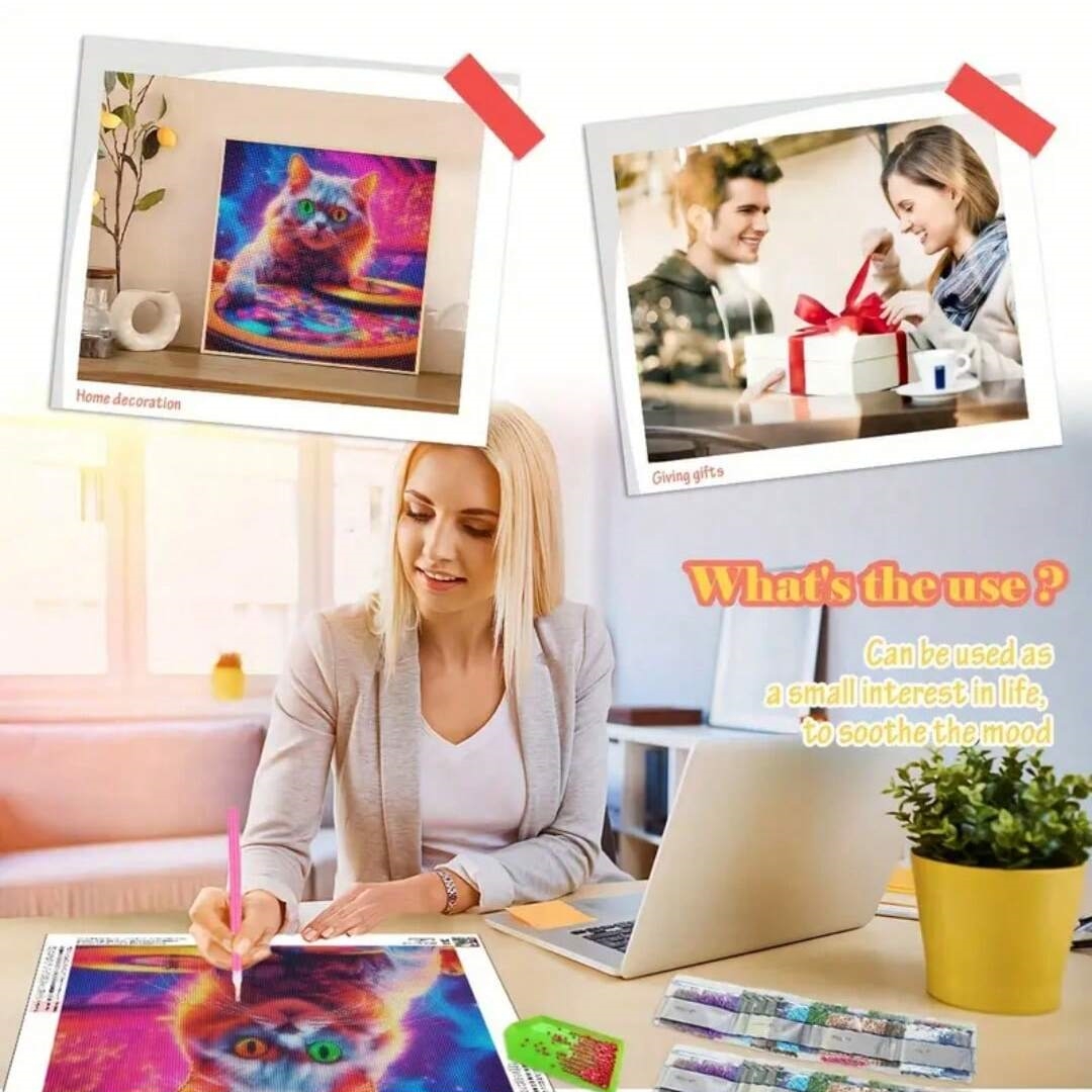 Embroidery Artist - Mickey and Stitch 5D Diamond Painting,