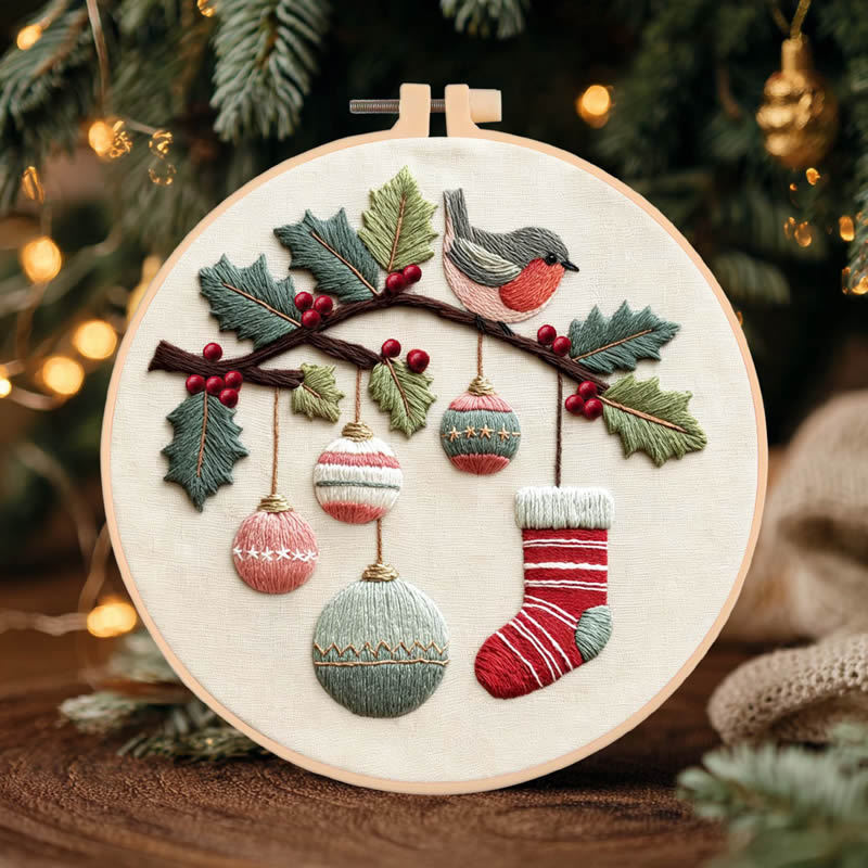 DIY Embroidery Christmas Tree  - огляд і ціна Embroidery Hooping