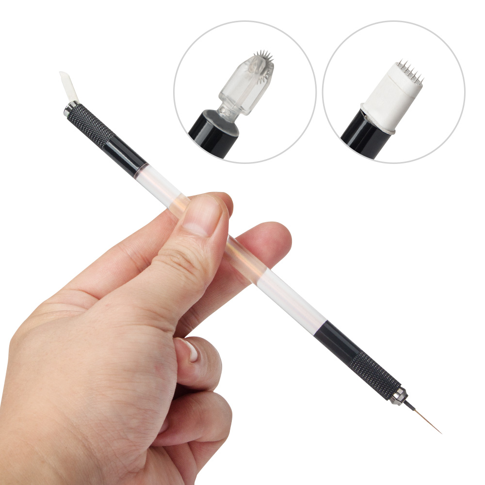 1pcs Manual Tattoo Pen Microbl - огляд і ціна Embroidery Lips