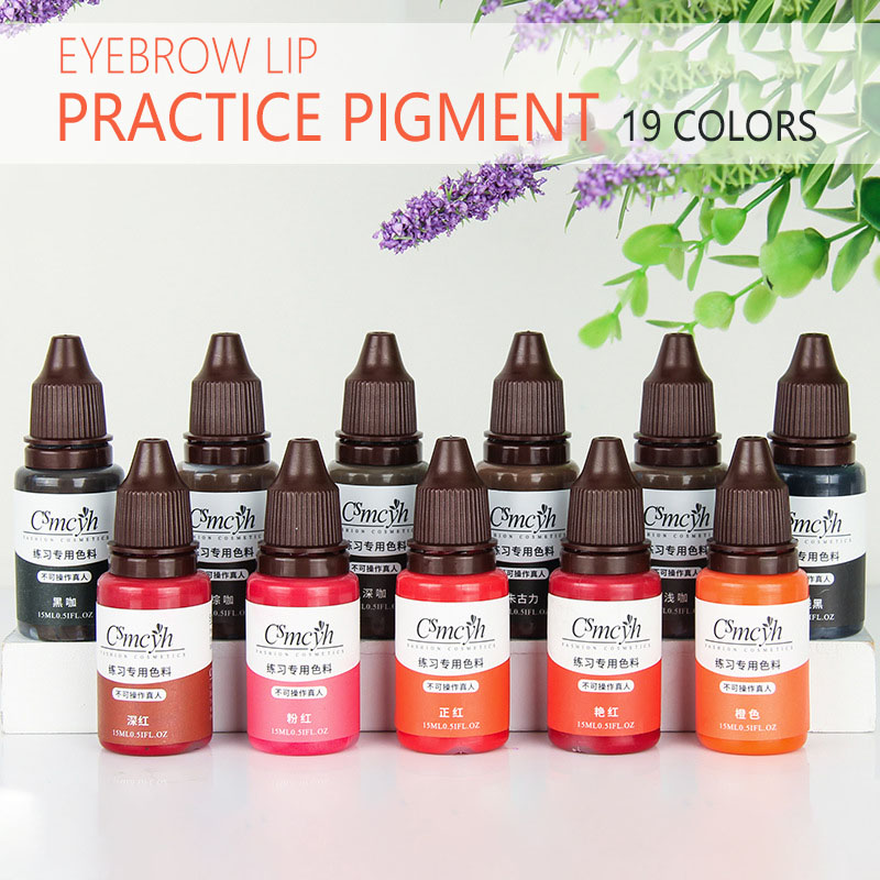 15ml Tattoo Ink Permanent Make - огляд і ціна Embroidery Lips