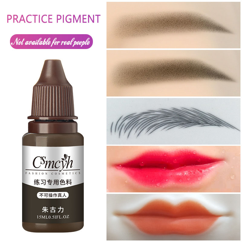 15ml Tattoo Ink Permanent Make - огляд і ціна Embroidery Lips