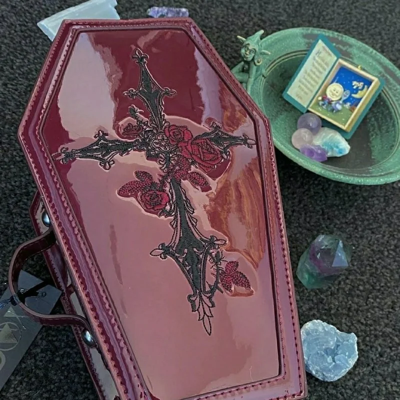 Harajuku Y2K Lolita Handbags C - огляд і ціна Embroidery Gothic