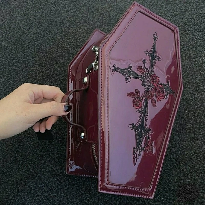 Harajuku Y2K Lolita Handbags C - огляд і ціна Embroidery Gothic