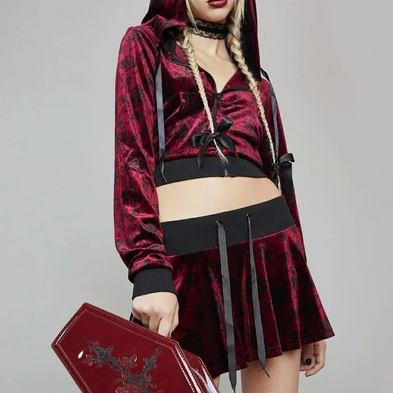 Harajuku Y2K Lolita Handbags C - огляд і ціна Embroidery Gothic