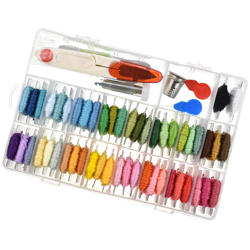 50 Assorted Embroidery Kit Sup - огляд і ціна Embroidery Stitches
