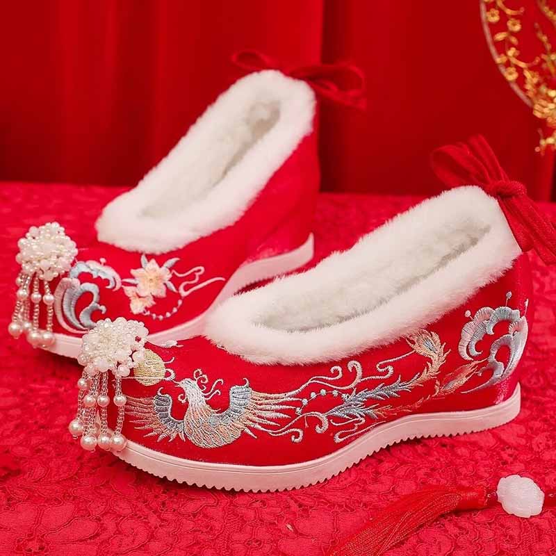Winter Hanfu Shoes Women Chine - огляд і ціна Embroidery Shoes