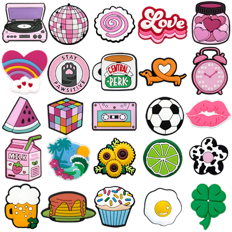 1/25pcs Y2K Pink Aesthetic Sho - огляд і ціна Embroidery Lips