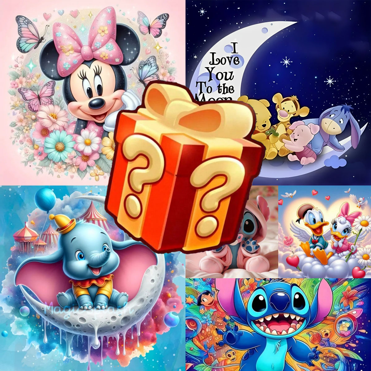 Mickey and Stitch 5D Diamond P - огляд і ціна Embroidery Artist