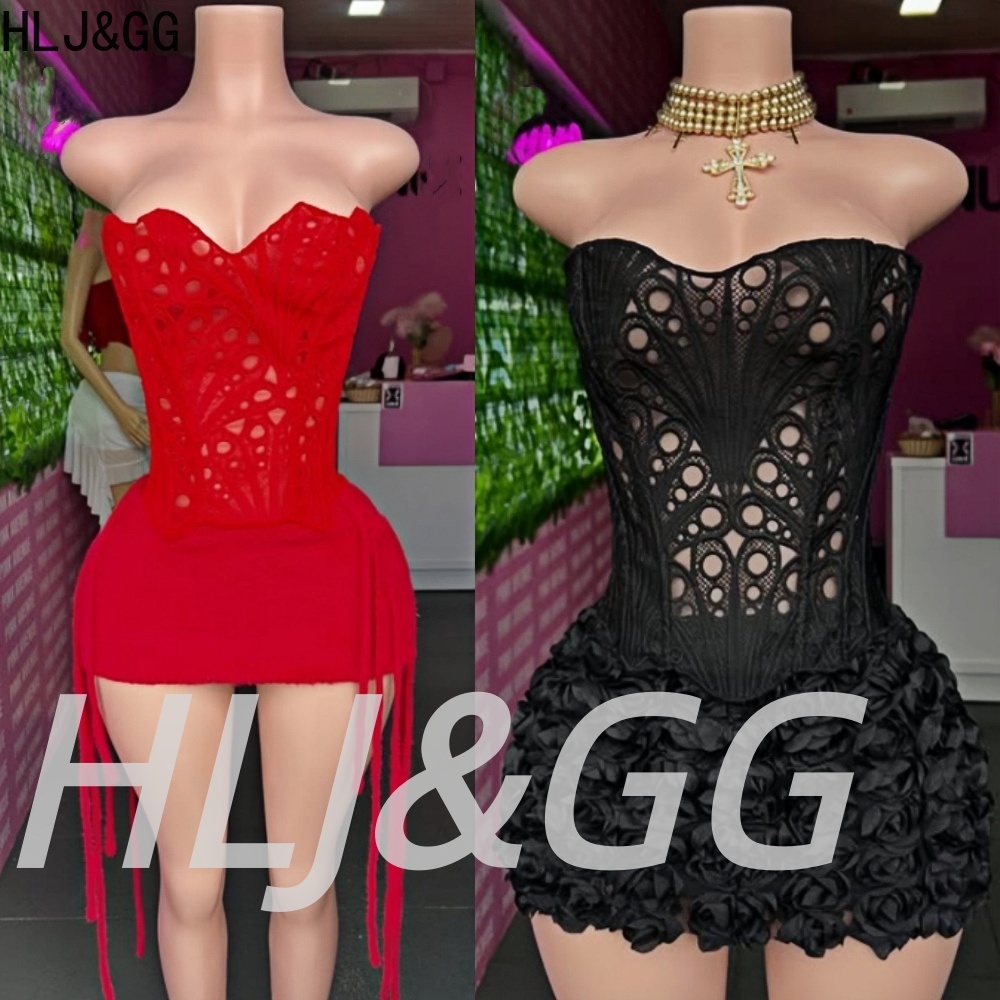 HLJ&GG Sexy Sweet Hollow Embro - огляд і ціна Embroidery Skirt
