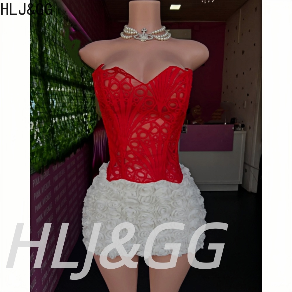 HLJ&GG Sexy Sweet Hollow Embro - огляд і ціна Embroidery Skirt