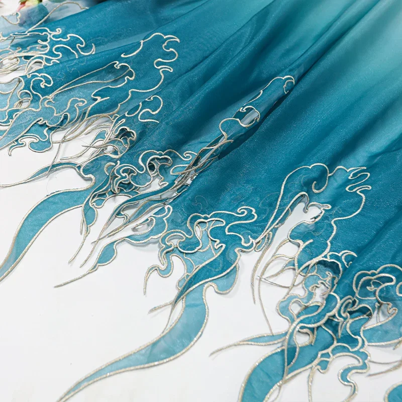 Chinese Style Embroidery Lotus - огляд і ціна Embroidery Skirt