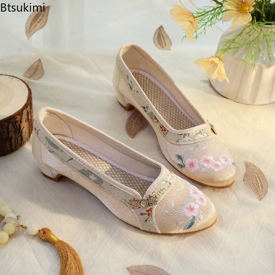 2026 New Women's Shoes Ethnic  - огляд і ціна Embroidery Shoes