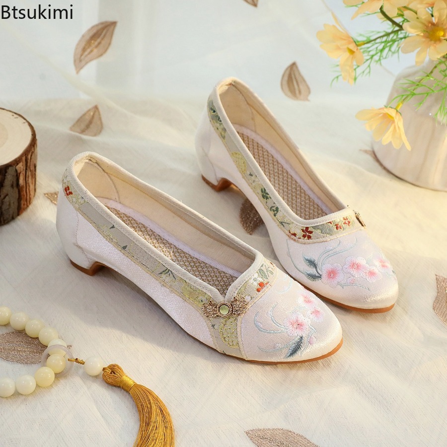 2026 New Women's Shoes Ethnic  - огляд і ціна Embroidery Shoes