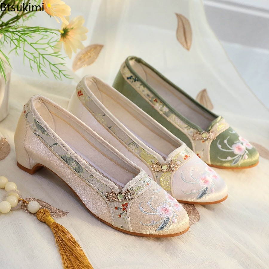 2026 New Women's Shoes Ethnic  - огляд і ціна Embroidery Shoes