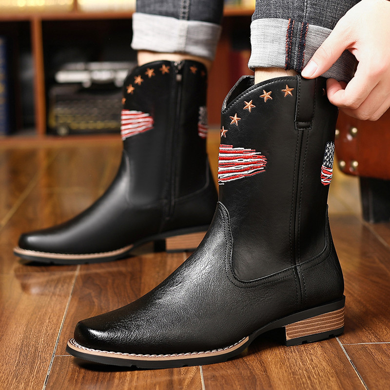 New Brand Men High Boots Embro - огляд і ціна Embroidery Stitches