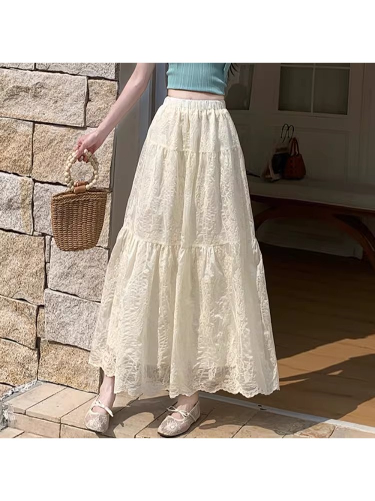 Heavy Embroidery Half-length S - огляд і ціна Embroidery Skirt