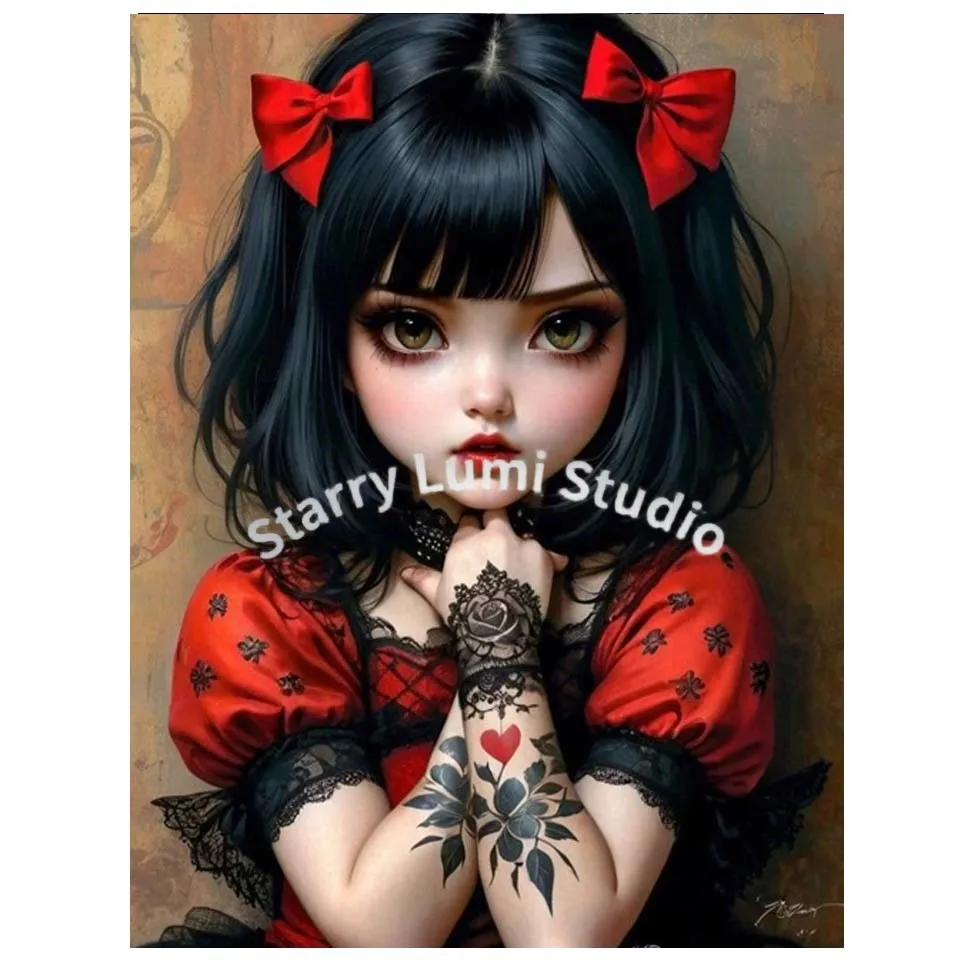 5D Diamond Painting Kit Gothic - огляд і ціна Embroidery Gothic