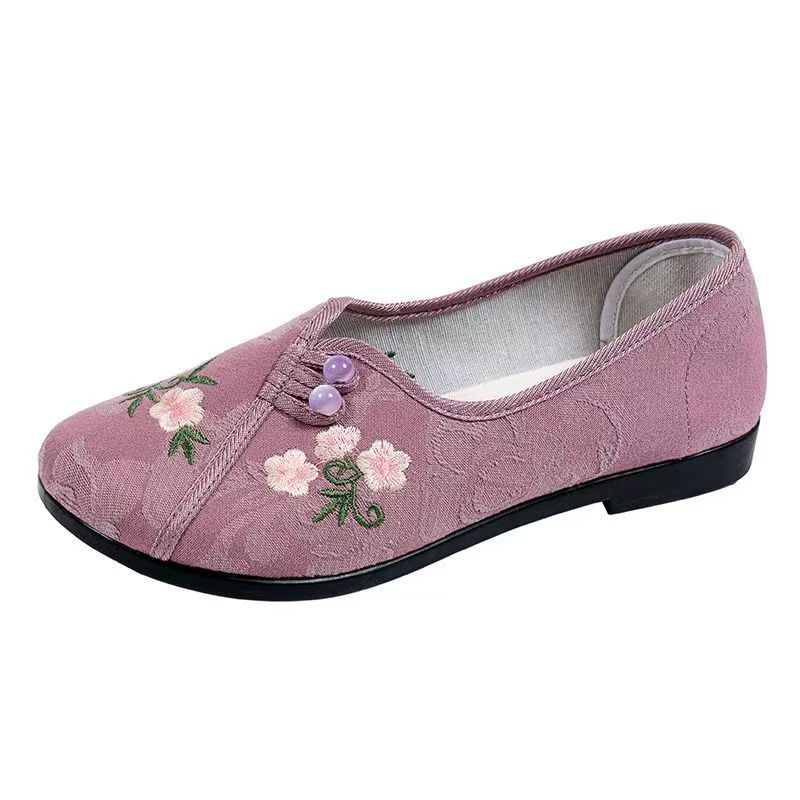 Chinese Style Women Flat sole  - огляд і ціна Embroidery Shoes