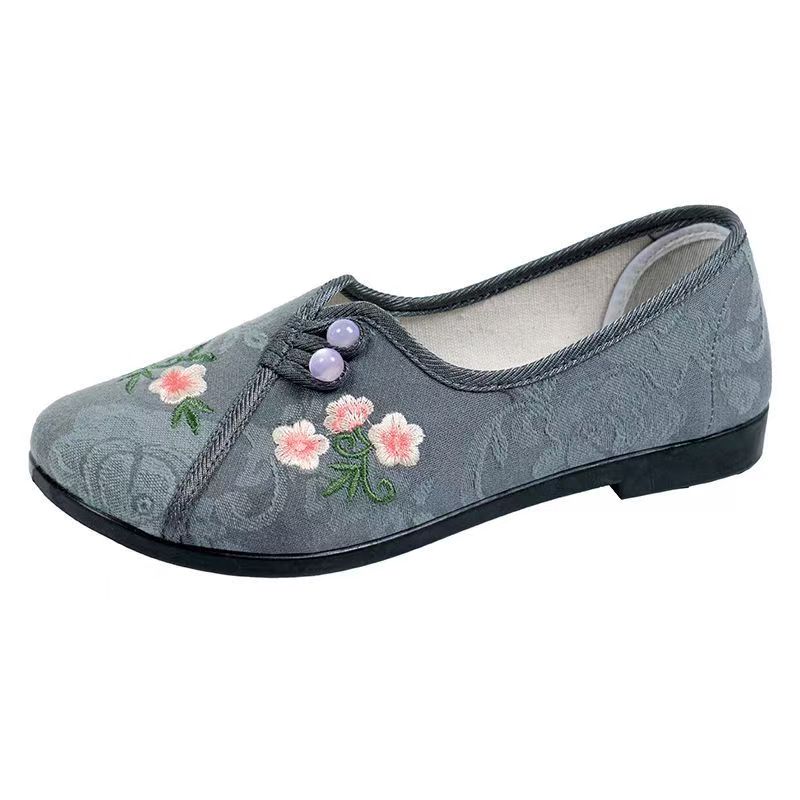 Chinese Style Women Flat sole  - огляд і ціна Embroidery Shoes