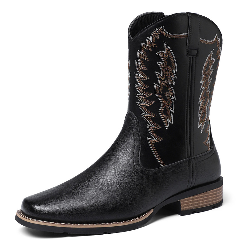 Men High Boot Embroidery Retro - огляд і ціна Embroidery Stitches