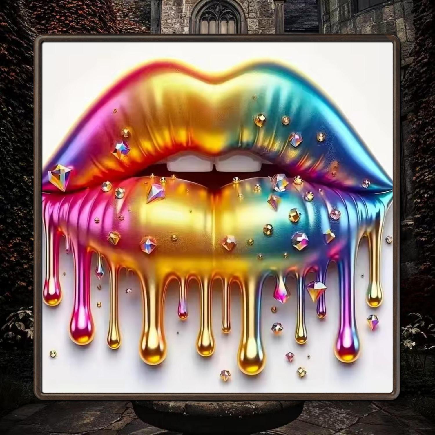 EverShine Diamond Painting Mou - огляд і ціна Embroidery Lips