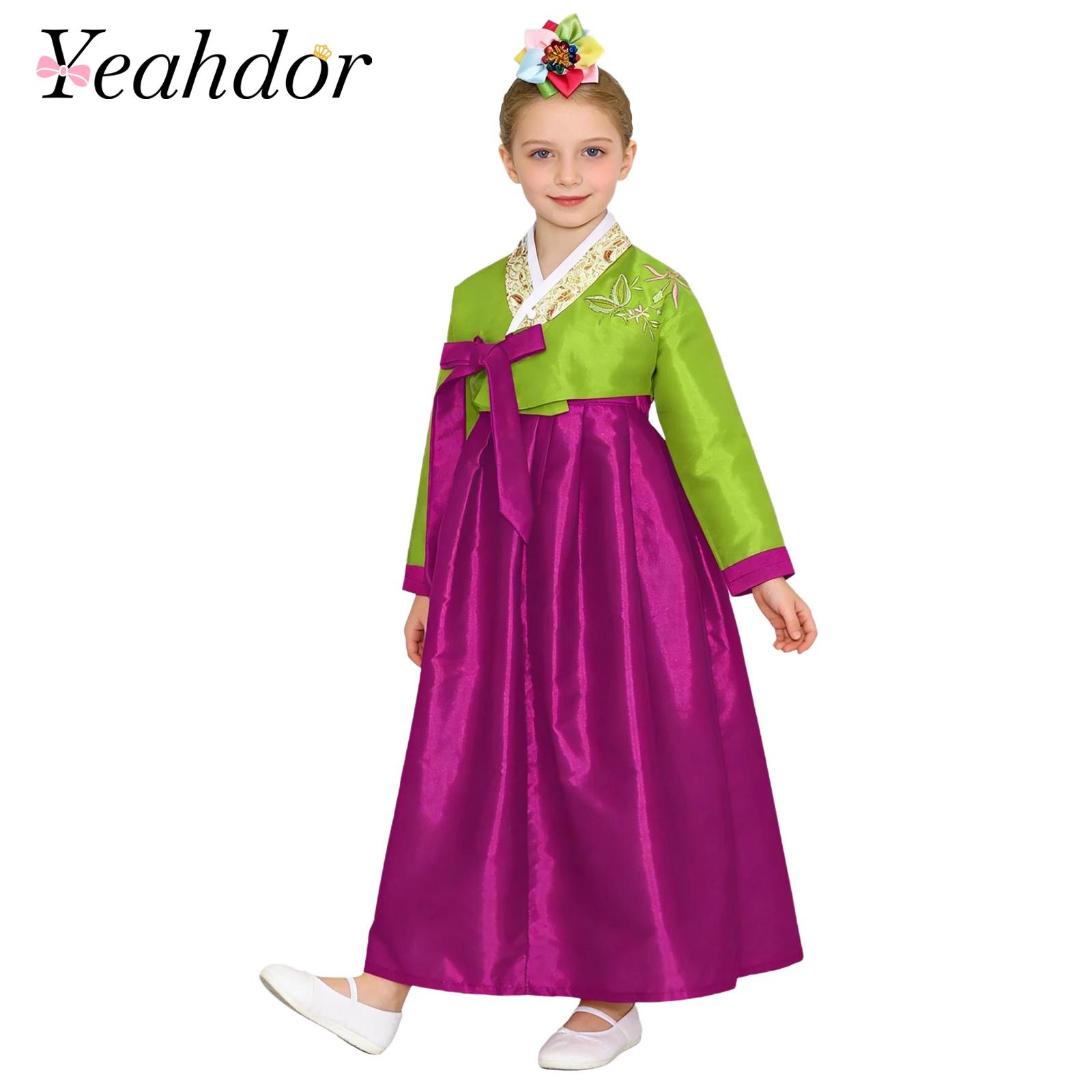 Kids Girls Korean National Han - огляд і ціна Embroidery Skirt