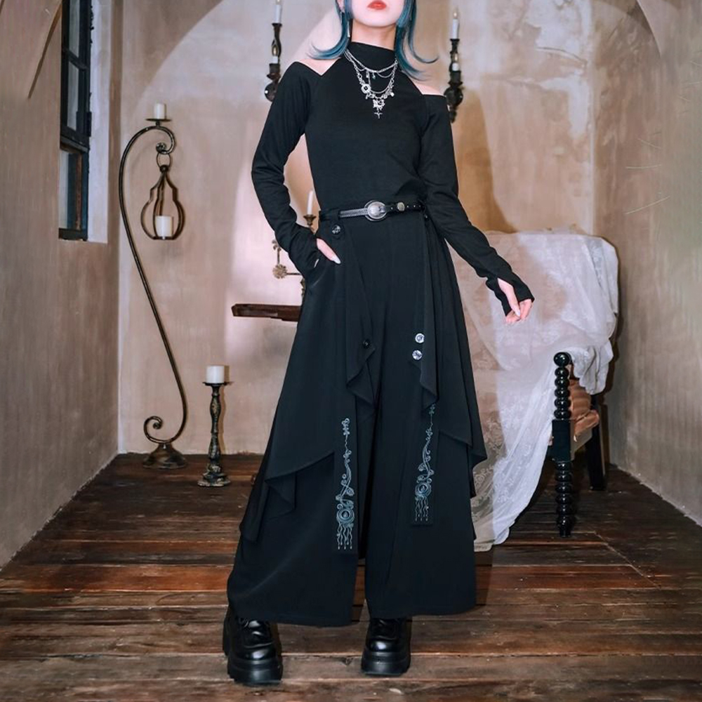 Dark Gothic Embroidered Ribbon - огляд і ціна Embroidery Gothic