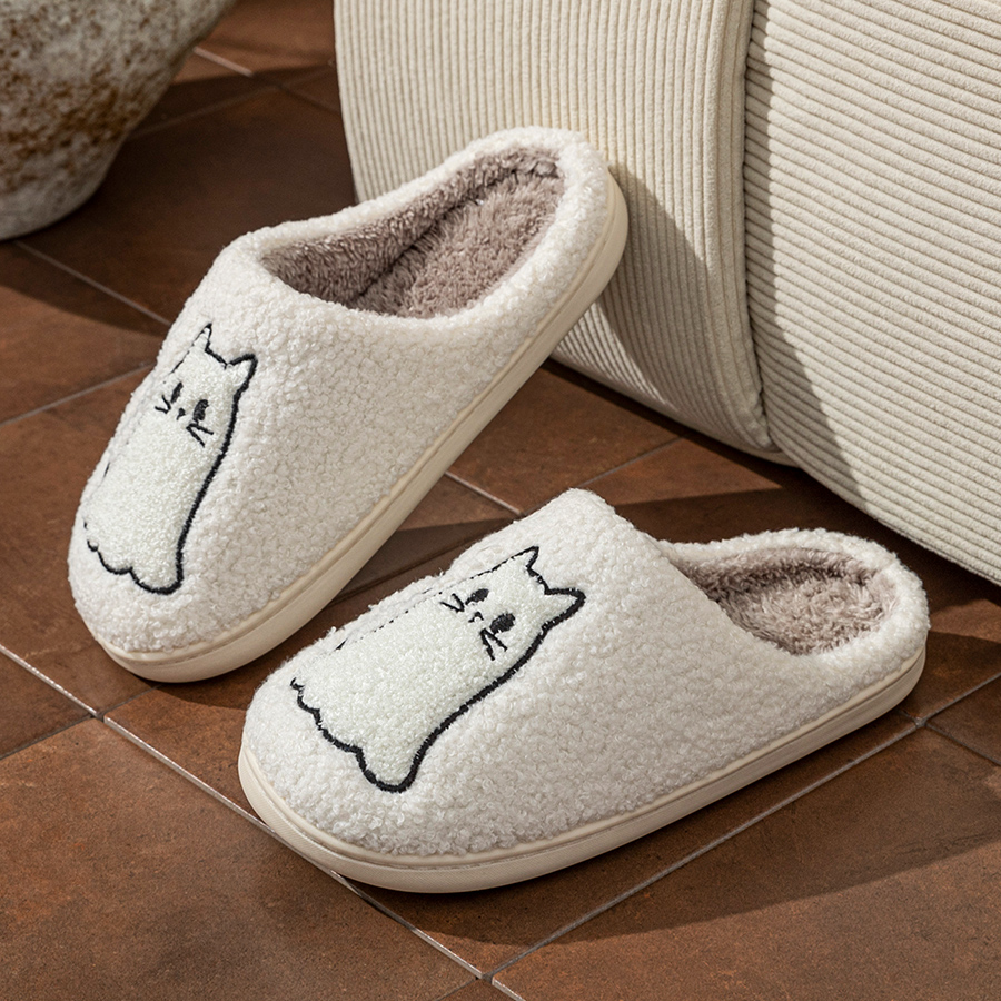 Fashion Cute Line Cat Exquisit - огляд і ціна Embroidery Shoes