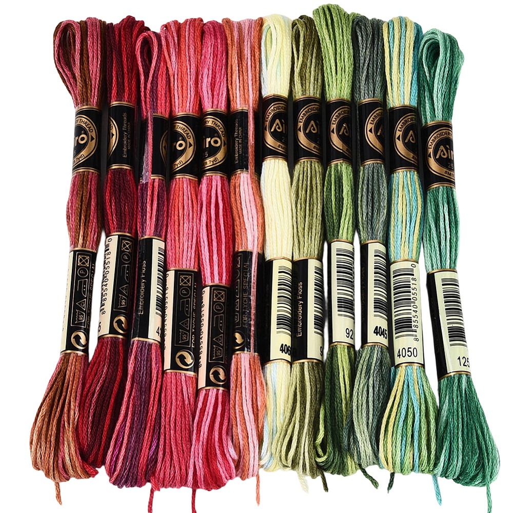 105 Yards Stitch Floss Embroid - огляд і ціна Embroidery Stitches