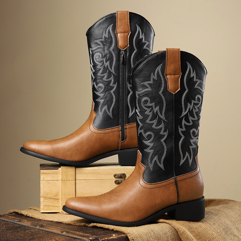 NEW Men High Boots Embroidery  - огляд і ціна Embroidery Stitches