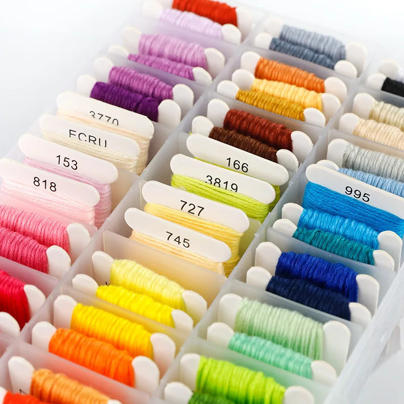100% Cotton Embroidery Thread  - огляд і ціна Embroidery Stitches