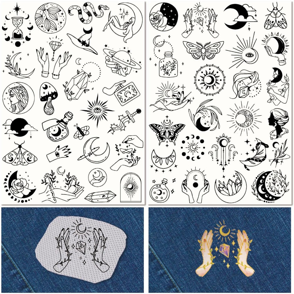 51Pcs Boho Moon Sun Water Solu - огляд і ціна Embroidery Stitches